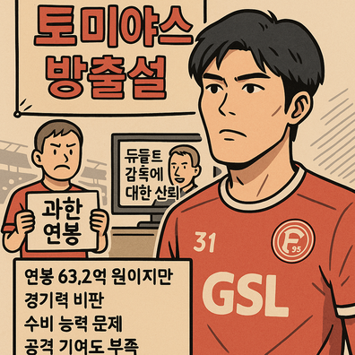 토미야스 타케히로, 방출설 [연봉 왜 받았나]